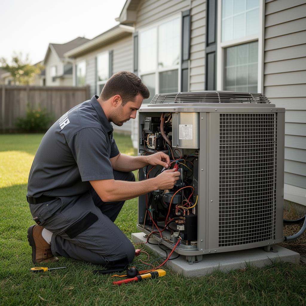 AC blowing warm air repair in Westland